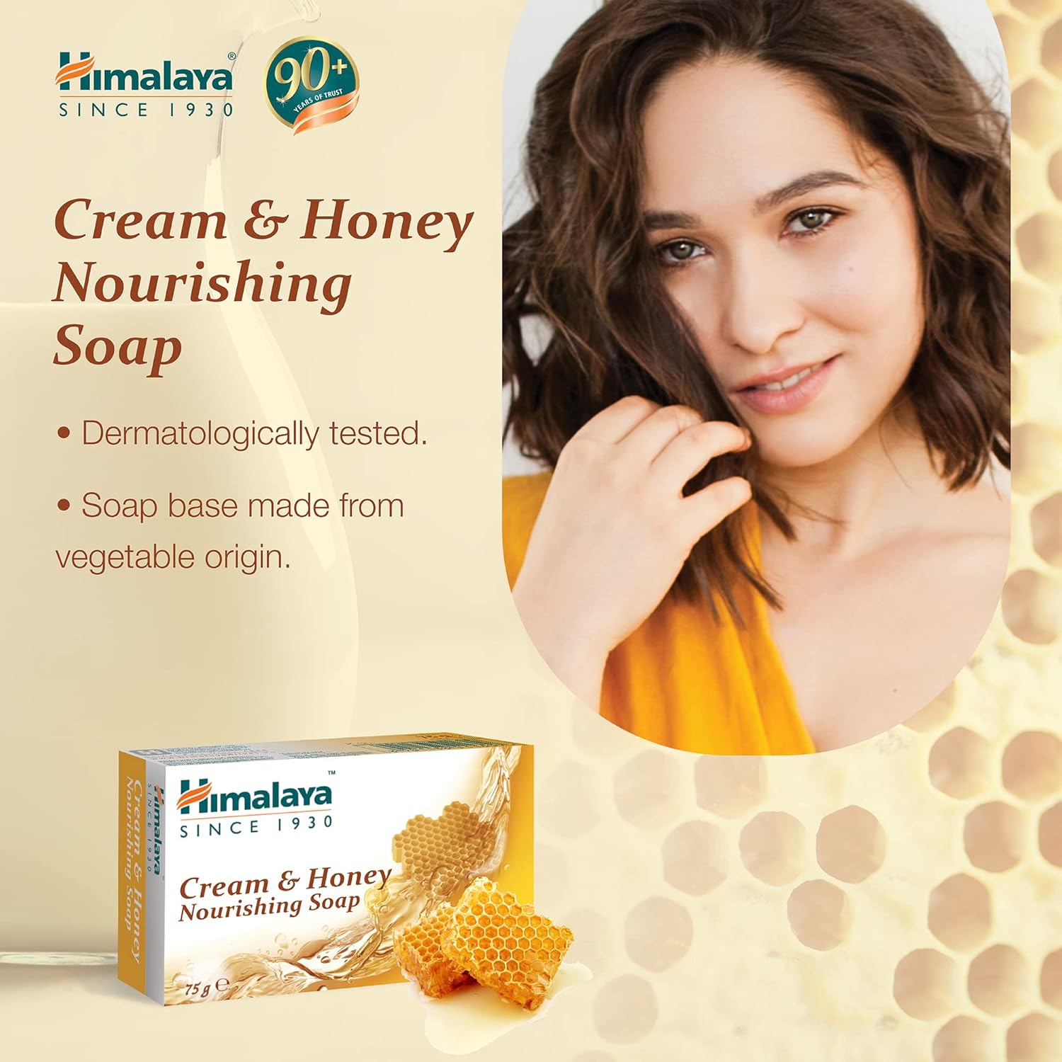 HMB HONEY SOAP 75GM HMB HONEY SOAP 75GM